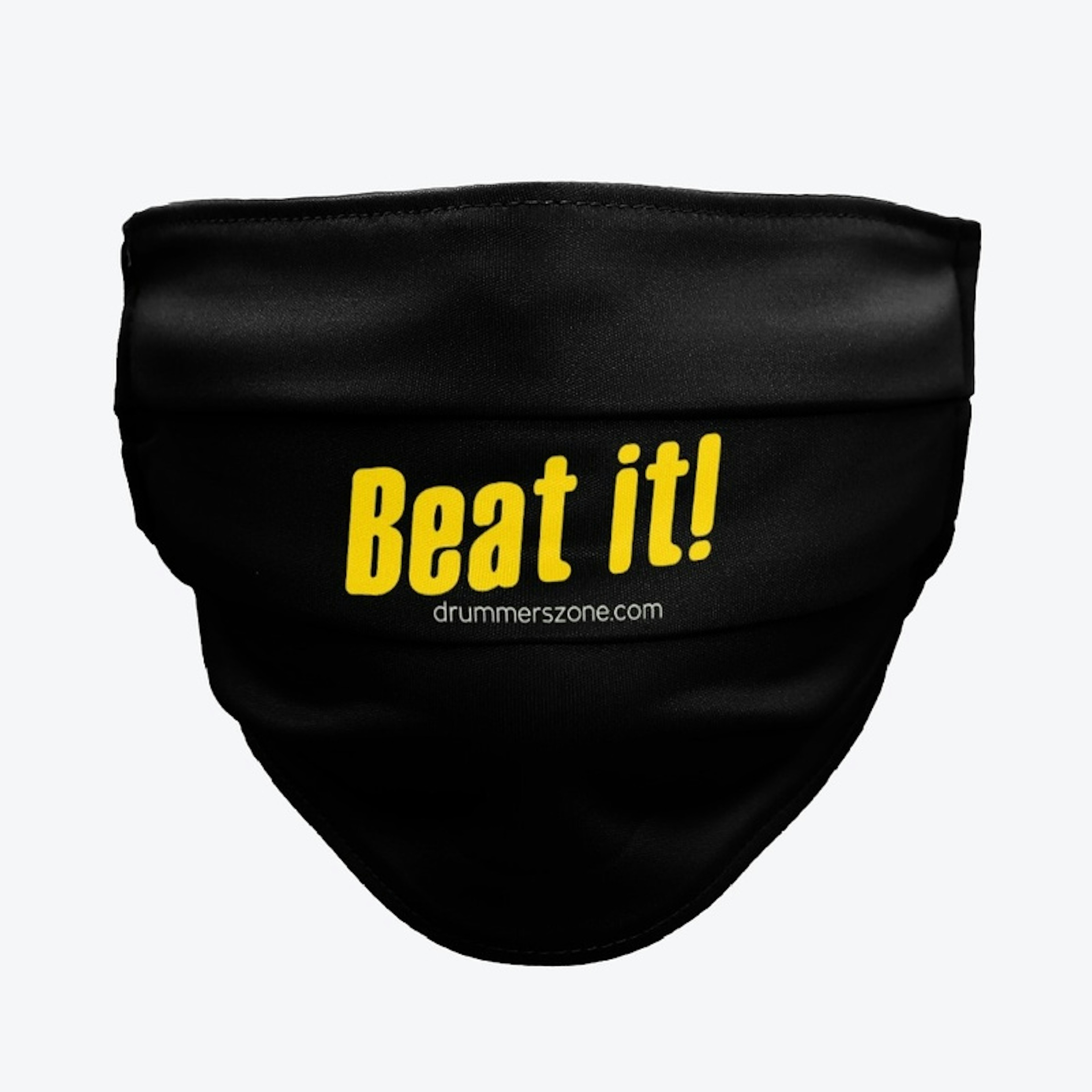 Drummerszone Face Mask Black/Yellow