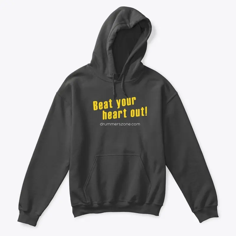 Kids Drummerszone Hoodie Yellow